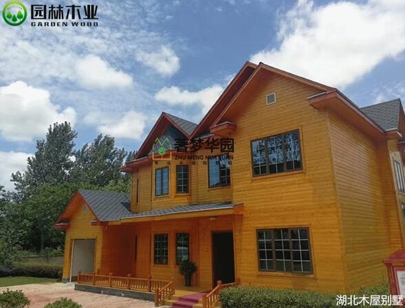 不同建筑风格的花季传媒网站木屋别墅